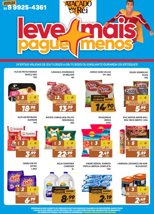 LEVE MAIS PAGUE MENOS - 12 itens